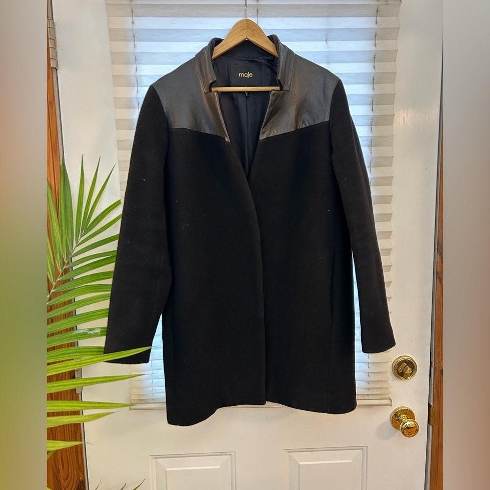 Maje Sirop Wool Coat, size “2” (US6) - Picture 2 of 11